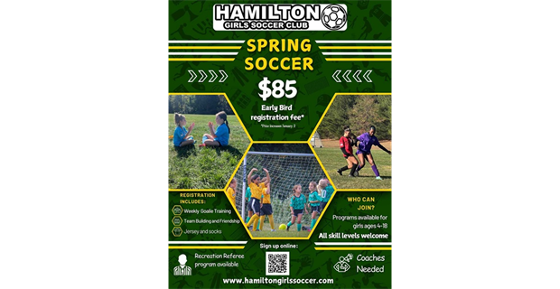 Spring 2025 Registration is OPEN! 