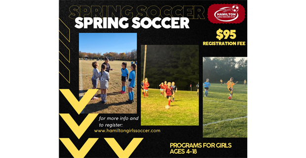 Register for Spring Soccer